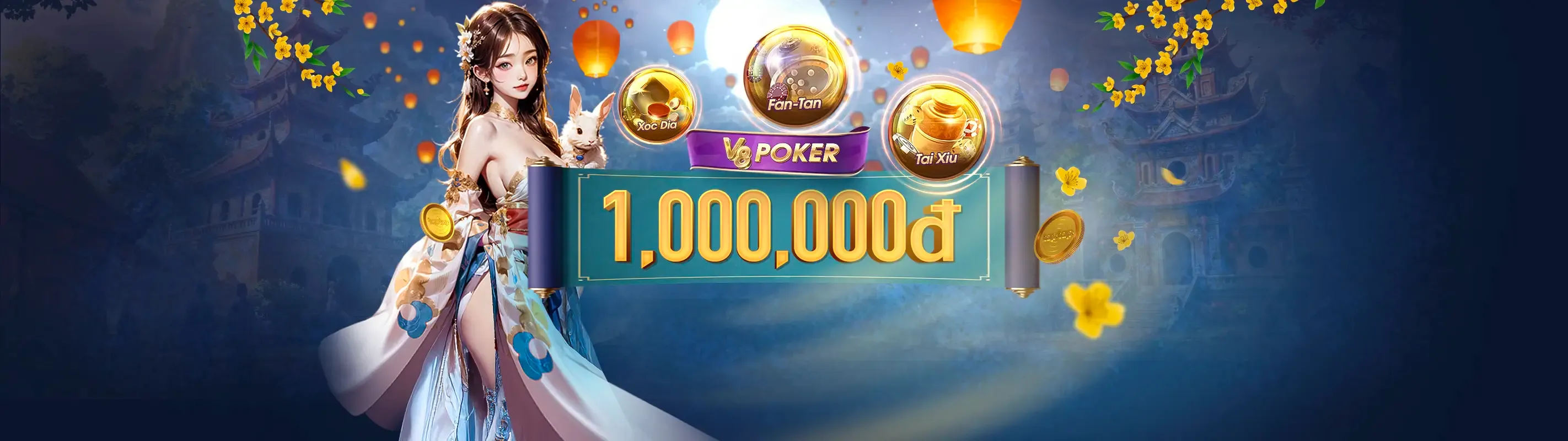Trò chơi Nổ Hũ với biểu tượng jackpot lớn tại okevip nhà cái
